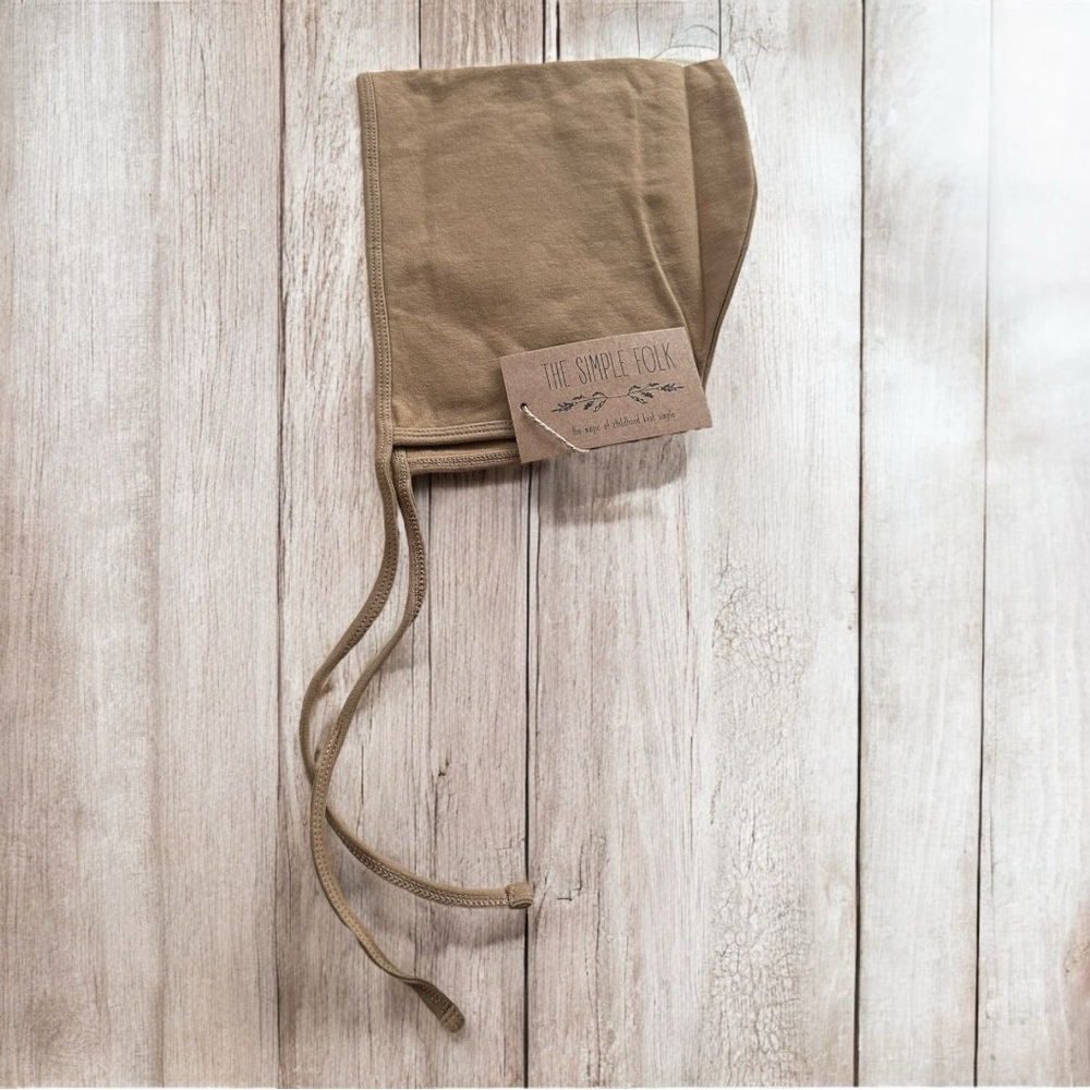 The Simple Folk Fleece Pixie Hat in Camel
